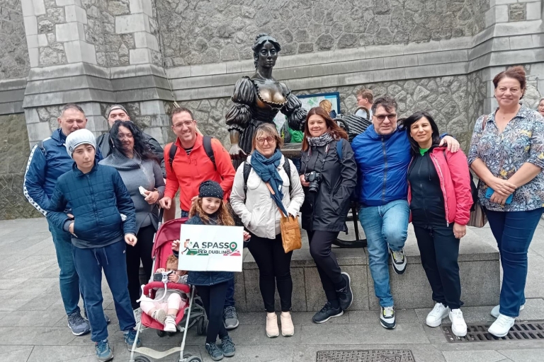 Dublin Highlights: 3-Hour Walking Tour in Italian
