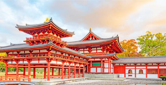 Osaka: Tagestour nach Nara und Uji mit Hirschpark und Thermalquelle