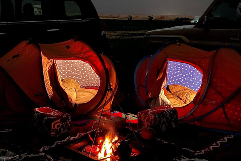Desert Safari Qatar Camel Sandbording sunrise/sunset tour