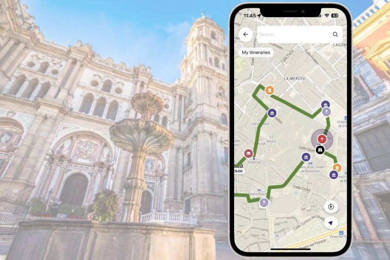 Ticket geboorteplaats Picasso + rondleiding Malaga mobiele app