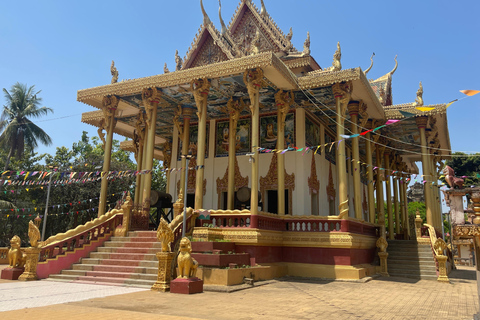 Battambang: Bamboetrein en vleermuizengrot vanuit Siem Reap