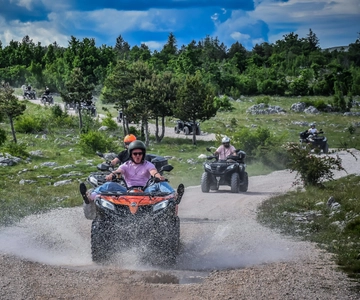 From Split: ATV Dinara Mountain Tour with Picnic