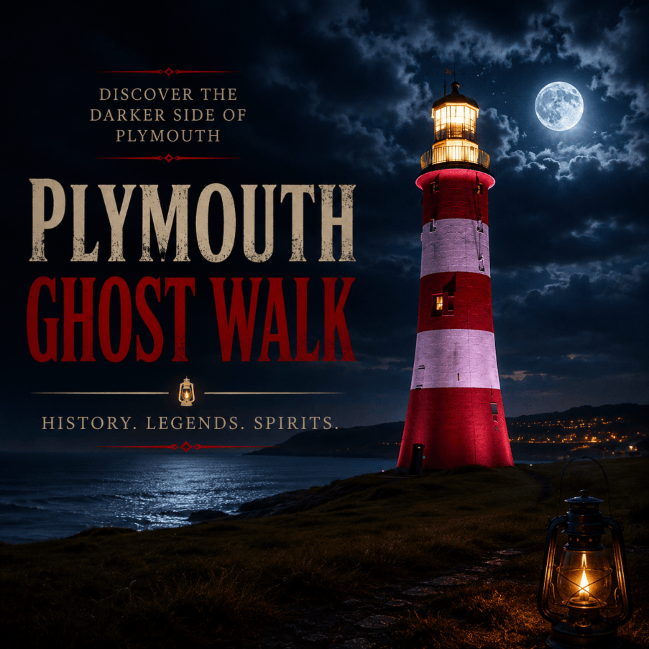 Plymouth: Geistertour mit paranormaler Untersuchung