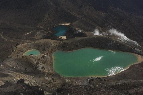 Ônibus de ida do Ketetahi Park &amp; Ride para o Tongariro Crossing