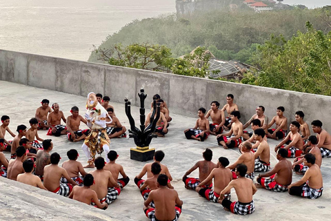 Bali: Kecak Fire Dance & Uluwatu Cliff Sunset Entry Ticket Sunset Kecak Dance Ticket Only