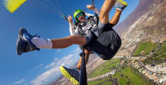 Tenerife: Tandem Paragliding Flight Experience with Pickup