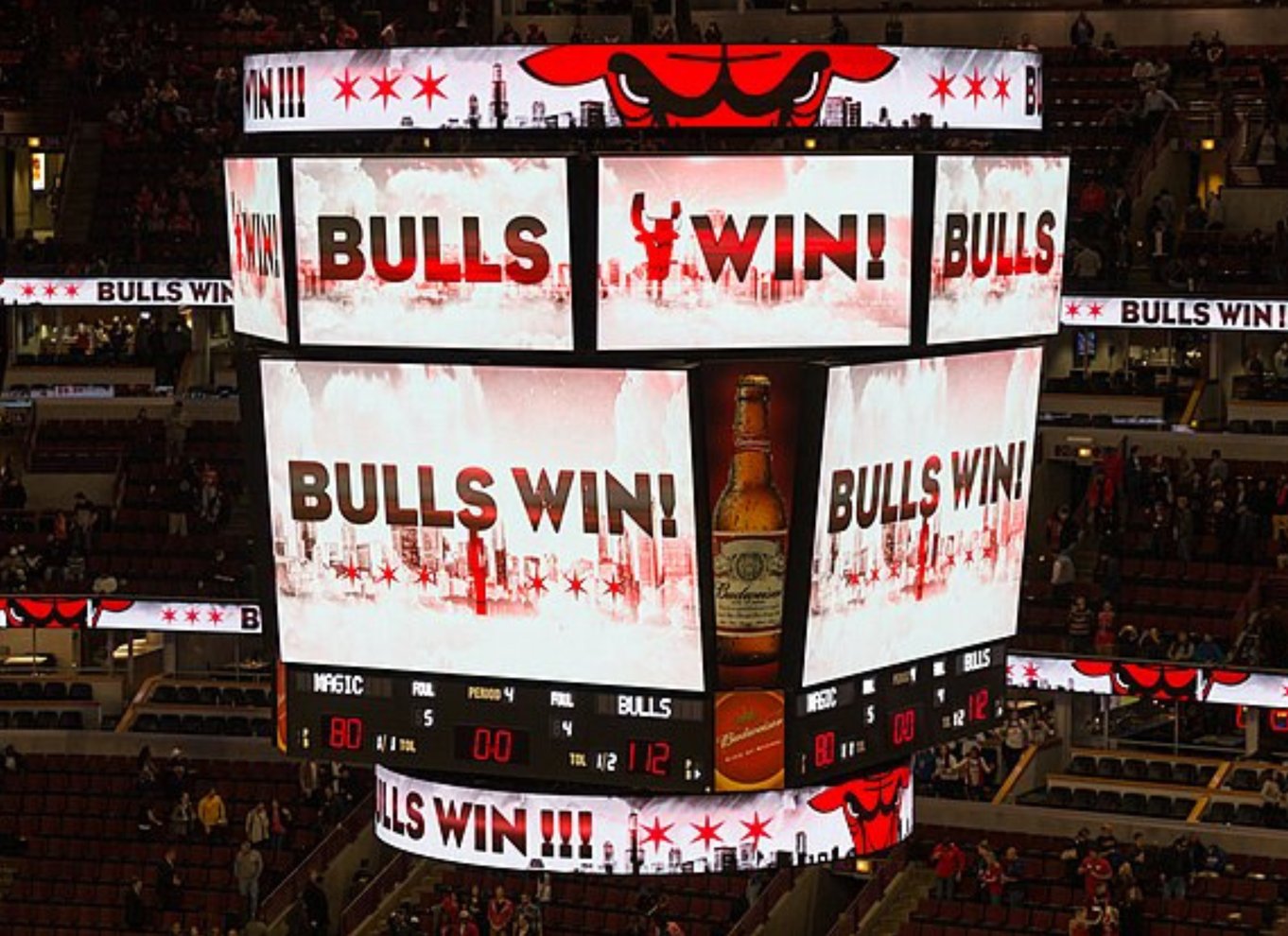 Chicago: Billet til basketballkamp med Chicago Bulls