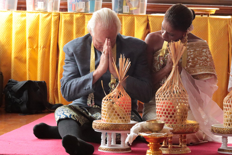 曼谷泰式佛教婚礼仪式及照片拍摄