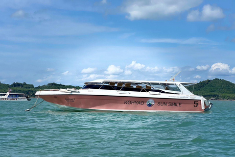 Speed Boat Transfer from Ko Lanta to Koh Yao Noi/Koh Yao Yai Speed Boat Transfer from Koh Lanta to Koh Yao Yai