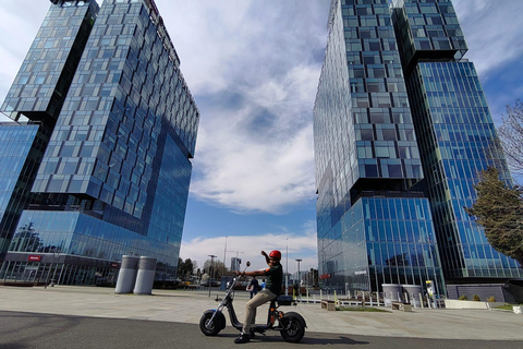 Visite de la ville électrique de Bucarest par Smart Balance #green