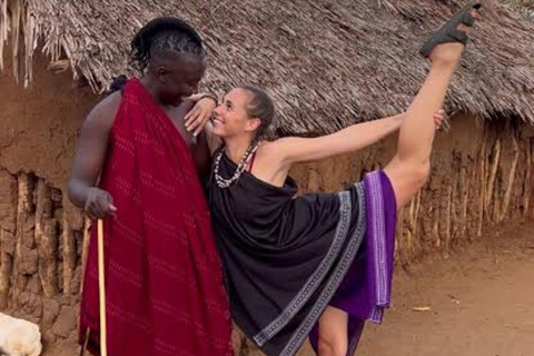 Zanzibar: Maasai village Tour with Sunset Dhow Cruise Maasai Village Tour and Sunset Cruise From North-East