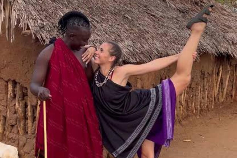 Zanzibar: Maasai village Tour with Sunset Dhow Cruise Maasai Village Tour and Sunset Cruise From North-East