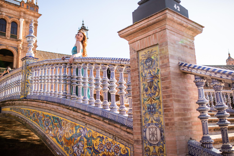 Seville: Professional Photoshoot and Video Photography and Video Portrait Session: 1.5 hour