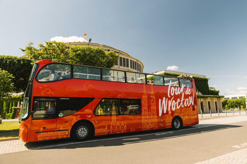 Wroclaw: Rundtur med hop-on hop-off-buss från Carbio