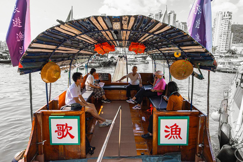 Hong Kong : Croisière privée sur le sampan d&#039;Aberdeen avec déjeuner de nouilles