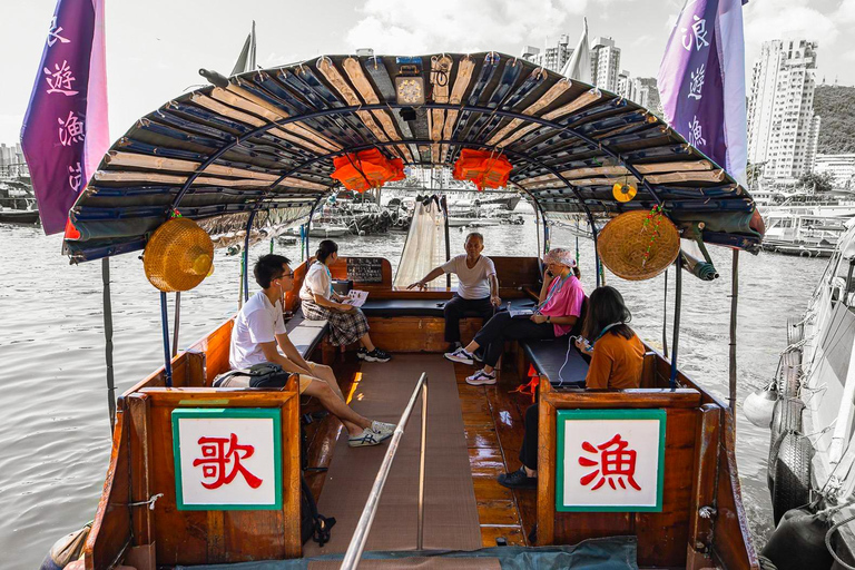 Hong Kong: Aberdeen Privat Sampan-kryssning med nudellunch