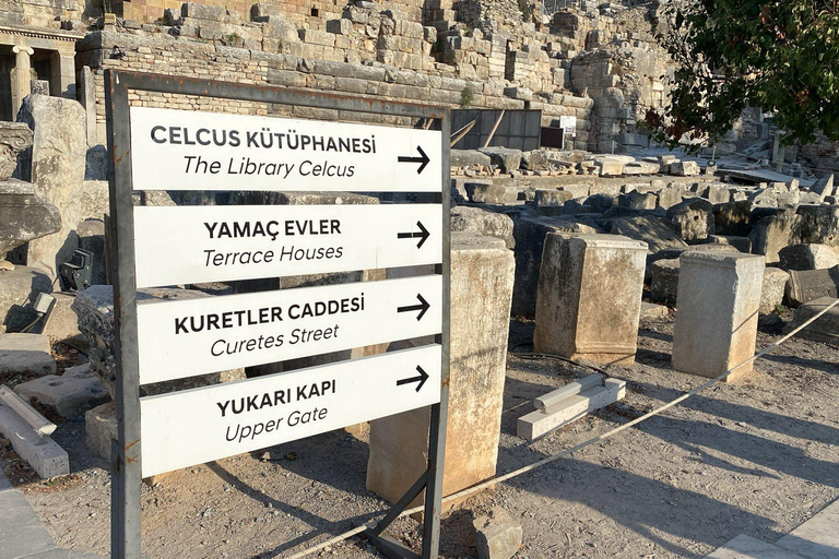 From Kusadasi Port: Ephesus Ancient City Tour with LunchSmall Group Tour to Ephesus Ancient City