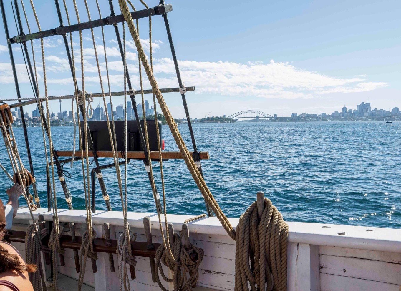 Sydney Havn: Eftermiddagskrydstogt med store skibe