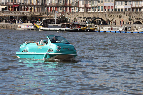 Porto: crociera sui ponti in una Fiat 500 Limited Edition