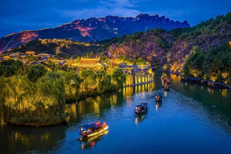 Beijing: Getaway to Simatai Great Wall & Gubei Water Town Twilight Tour Simatai Great Wall & Gubei Water Town by Night