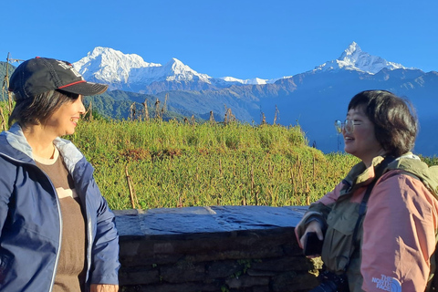 Pokhara: Dagwandeling in de uitlopers van de Himalaya