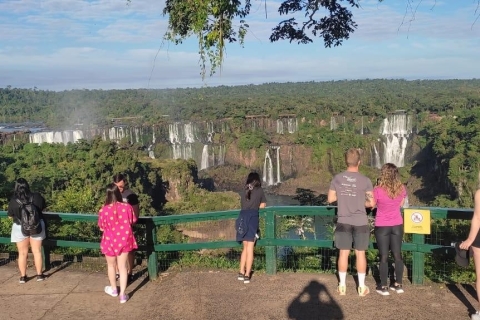 Całodniowy wodospad Iguazu po stronie Brazylii i ArgentynyWycieczka po obu krańcach Cataratas do Iguaçu, w tym do