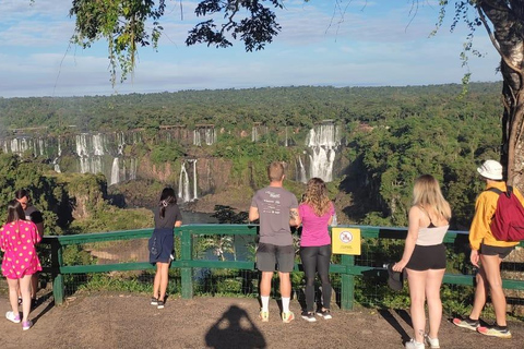 Journée complète aux chutes d'Iguazu (Brésil et Argentine)Excursão em ambos os lados das Cataratas do Iguaçu, mesmo di