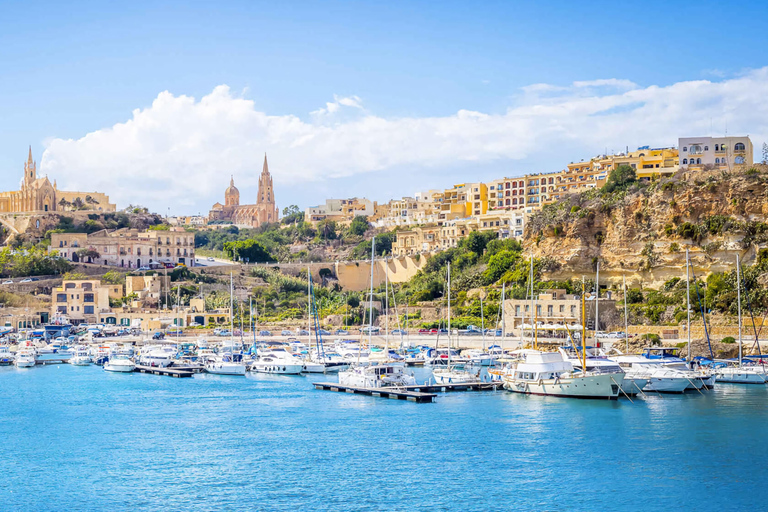 Malta: 9 Bays Cruise with Traditional Ftira and Transport