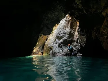 Coasteering-Erlebnis bei Sonnenuntergang in Maratea