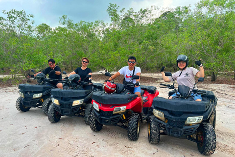 Pattaya: Eco ATV off-road ervaring1 uur ATV alleen rijden