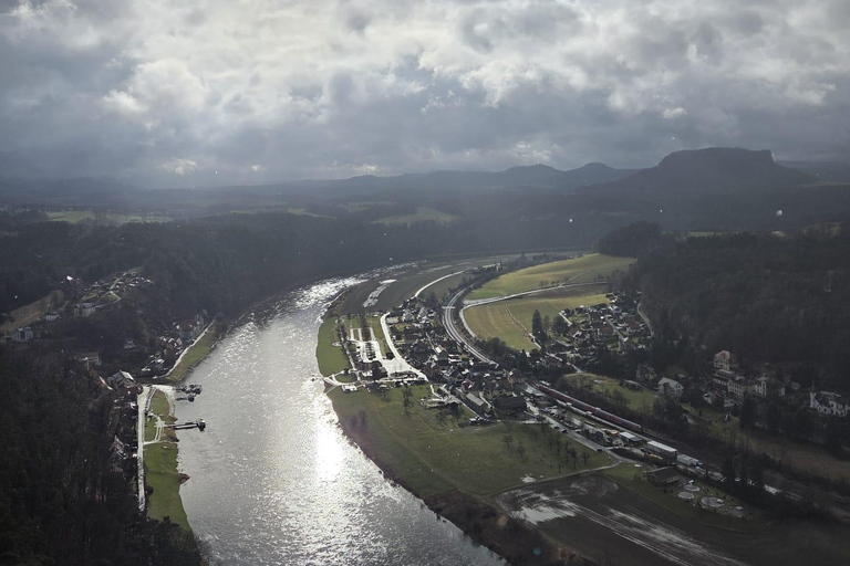 From Dresden: Table mountains Lilienstein & Königstein tour