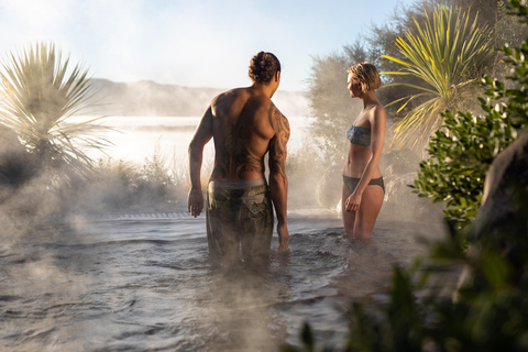 Rotorua Lake: Deluxe Lake Spa Bad i geotermisk varm källa