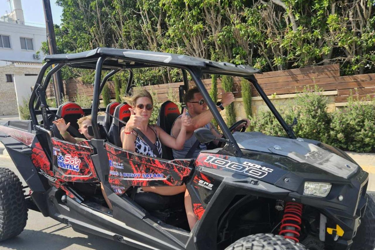 Paphos: 4.5-Hour Half-Day Quad & Buggy Safari Tour Quad Bike – Up to 2 People