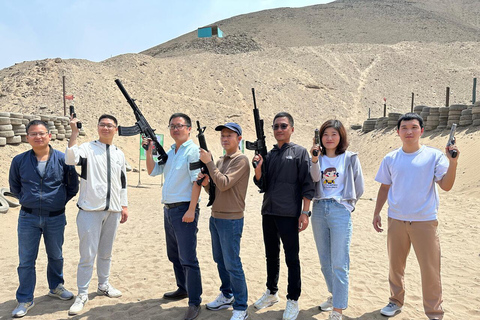 LIMA: PRACTICA DE TIRO CON RIFLE SEMIAUTOMATICO + INSTRUCCION TEORICA