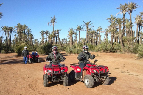 Self Drive Quad Biking Tour in Marrakech Palmeraie