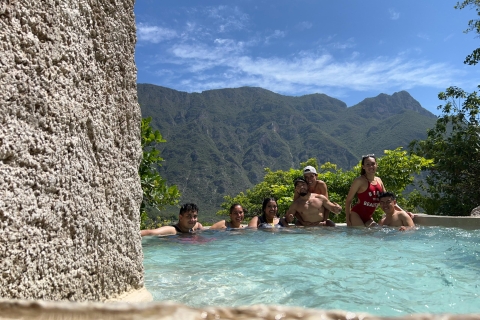 Depuis Mexico : Visite privée des piscines thermales de Tolantongo