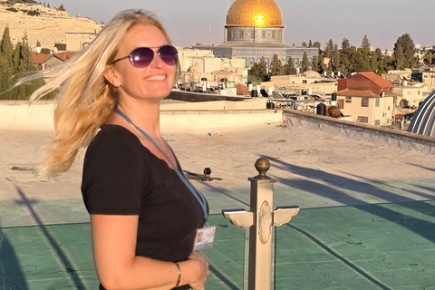 Jerusalem After Dark: Old City Sunset Walking Tour & Wine