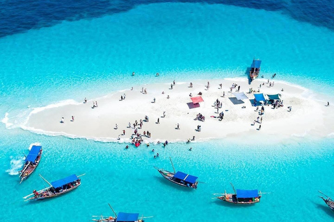 Zanzibar : Safari au lagon bleu avec plongée en apnée et déjeuner