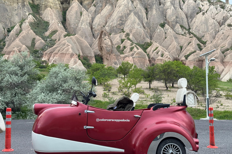 Cappadocia: Vintage Electric Trike Tour – Self-Drive Cappadocia: Vintage Electric Trike – Sunset 2-Hours Ride