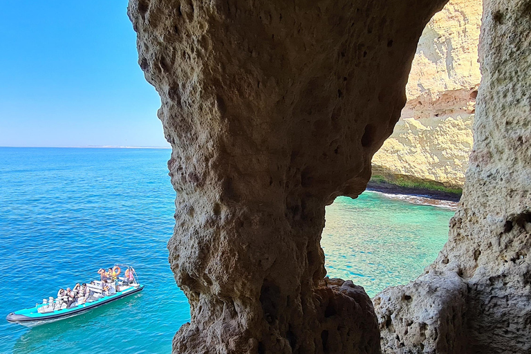 Visite d&#039;une jounée de l&#039;Algarve en privé - tour en bateau inclusAlgarve visite d&#039;une jounée privée