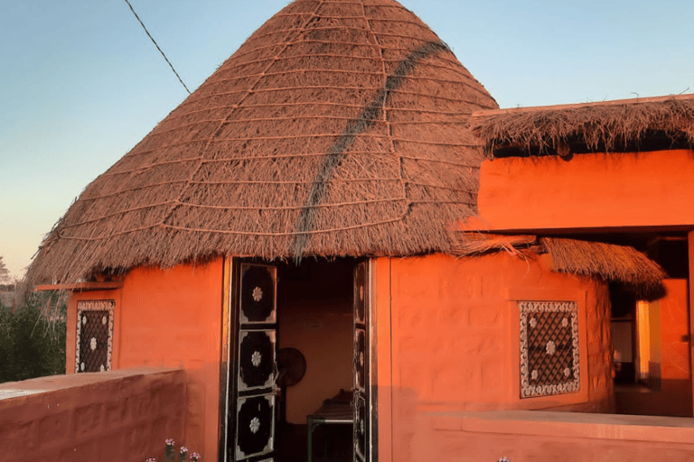 Nachtelijke kamelentocht in de woestijn van Jodhpur