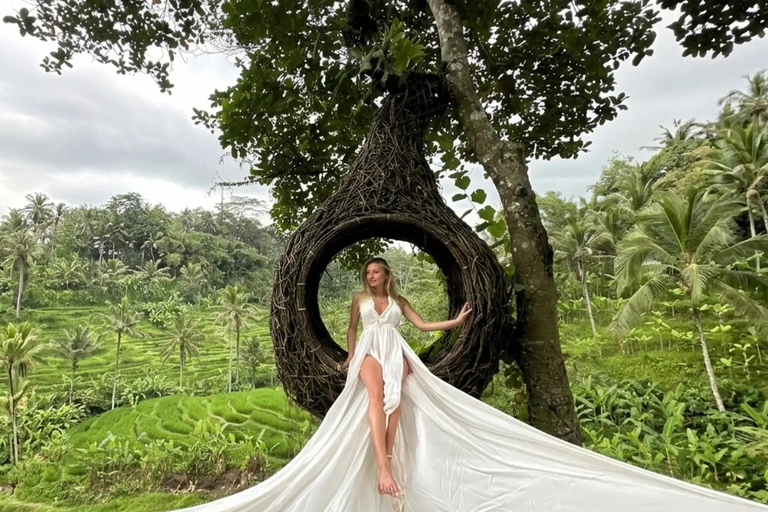 Bali: ATV + Zipline Swing & Sky Bike in Ubud Rice Field ATV Tandem + U Fun Field ULTIMATE Package (All 4 Games)