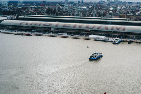 Amsterdam: A&#039;DAM Lookout Ticket de acceso y cupón para la cena