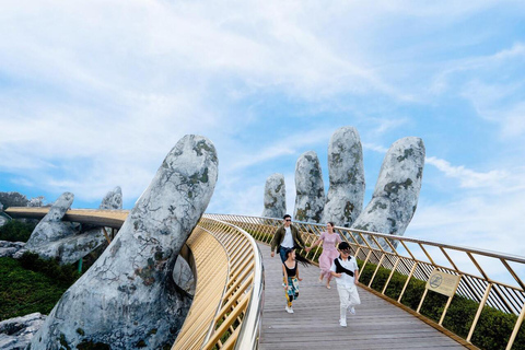 Från Da Nang/Hoi An: Golden Bridge Ba Na Hills 1 dagstur