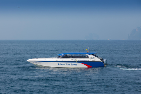 Phuket : bateau rapide direct pour Krabi/Aonang et vice versa avec voiture.Krabi : bateau rapide direct pour Phuket avec transfert