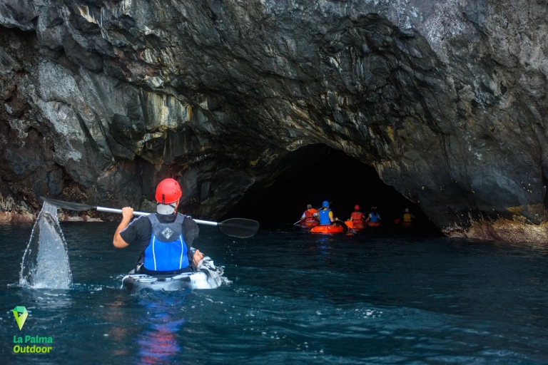 La Palma: Cueva Bonita zeekajaktocht