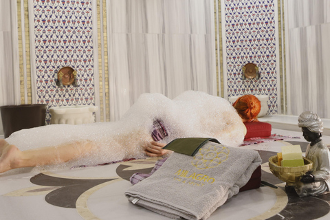 Cappadocia: Private Turkish Bath, Massage, Foam and Pool 40-Min Aromatherapy Massage, 20-Min Foam Massage, Sauna,Pool
