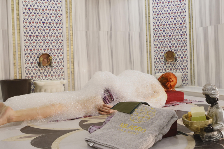 Cappadocia: Private Turkish Bath, Massage, Foam and Pool 40-Min Aromatherapy Massage, 20-Min Foam Massage, Sauna,Pool