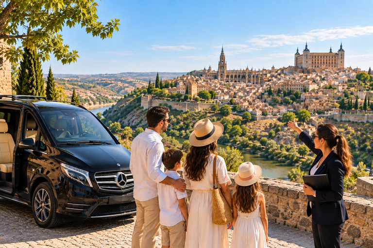From Madrid: Toledo Private Guided Tour with VIP Car