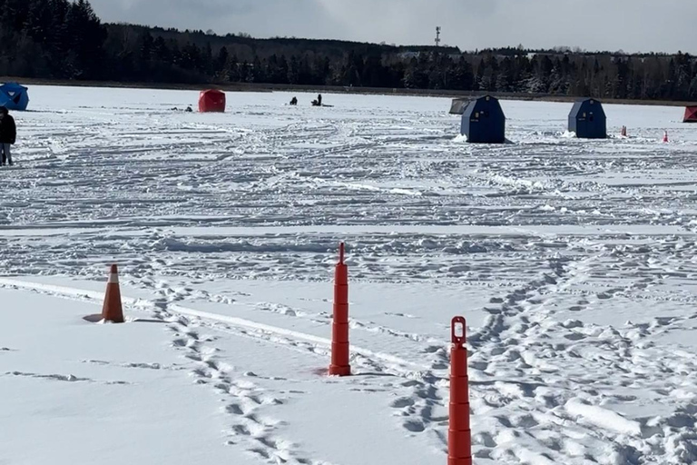 Toronto : Excursion d&#039;une journée pour la pêche sur glace en VR-automobile